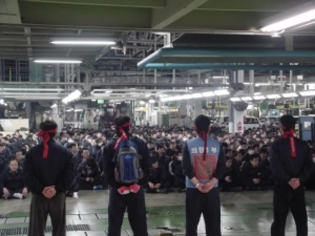 Корейцы показали как нужно бороться за свои права